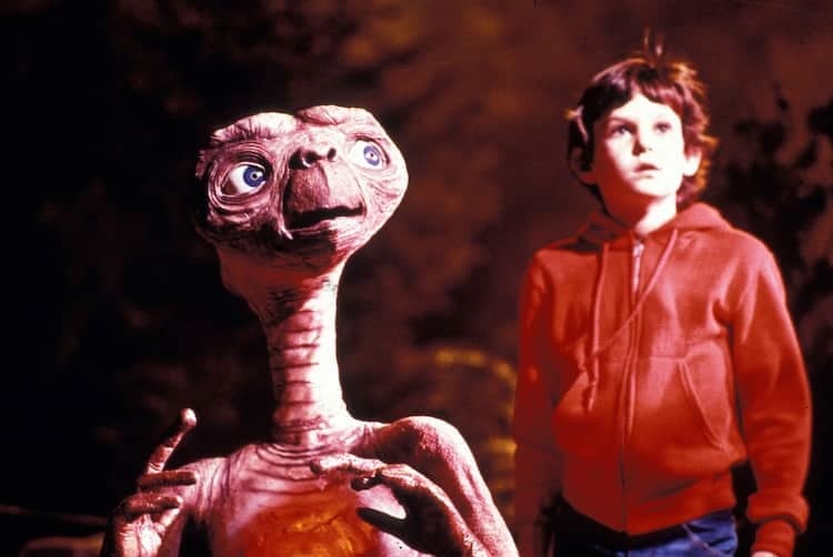 【 E.T. ( イーティー )】 『E.T. &エリオット 』Tee / 映画Tシャツ / 80'MOVIE / Tシャツ / BLACK〚アメリカン雑貨 アメトイ〛