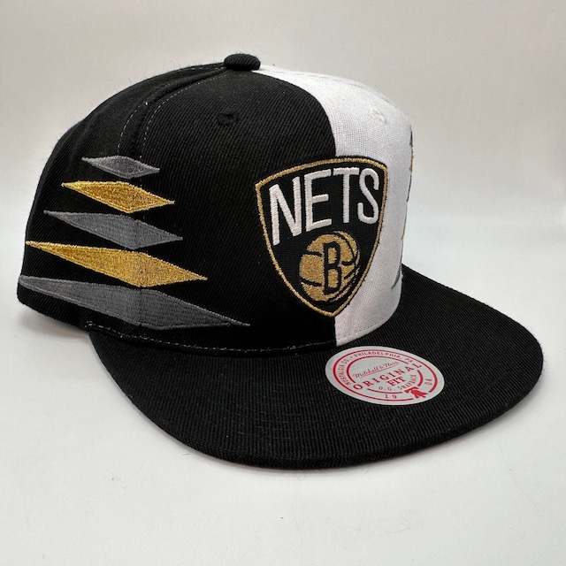 Michell＆Ness/ミッチェル＆ネス　NBA ブルックリン・ネッツ　ダイアパターン　海外入荷　