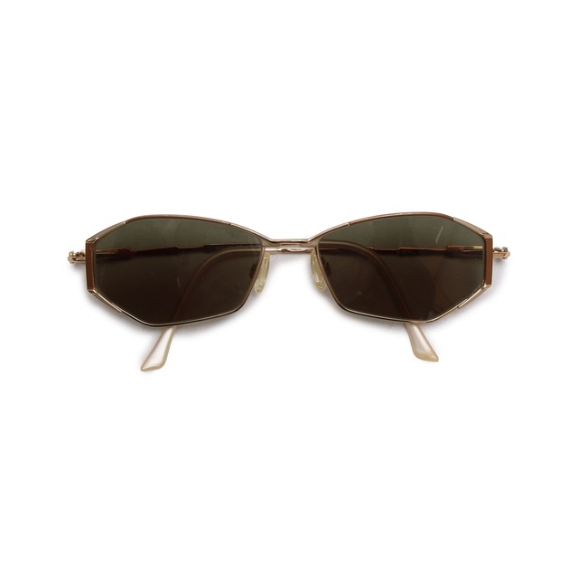 CAZAL GoldHexagonSunglasses