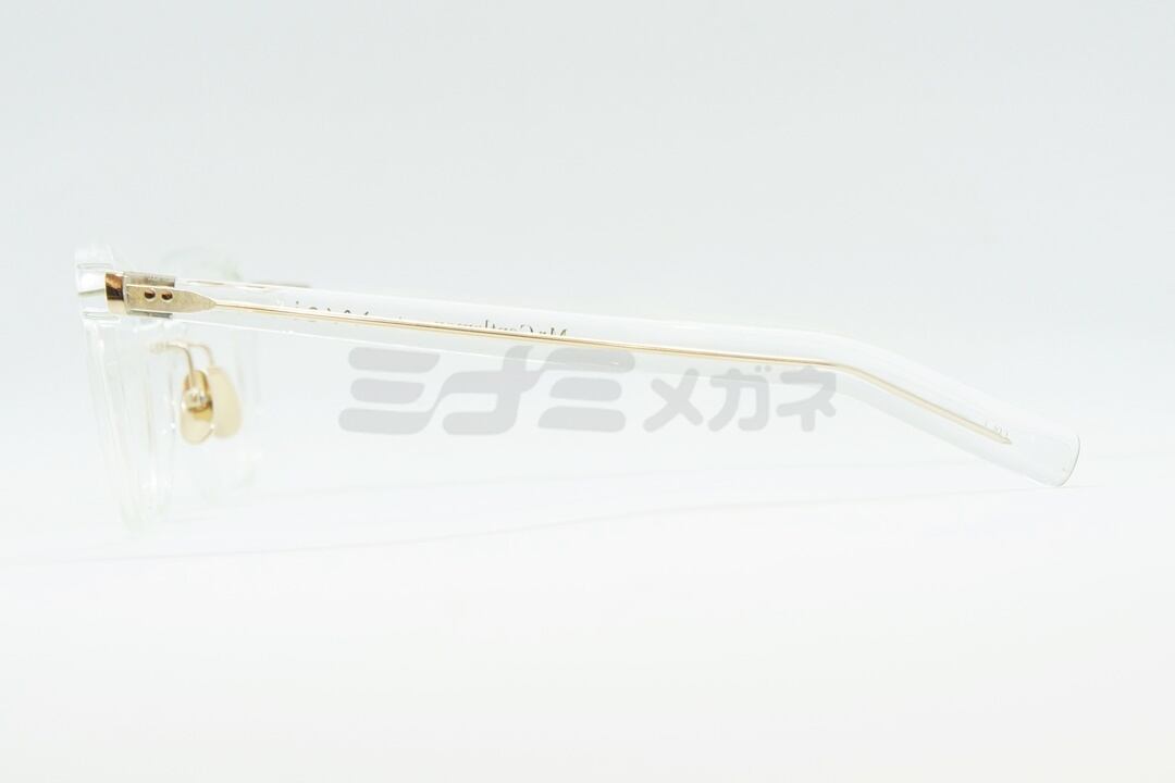 Mr.Gentleman クリア メガネ Wink COL.F Weiコラボモデル ボストン