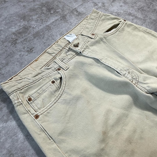 【W36 L30】 USA製 usa levi's ブラウン リーバイス 565 詳細写真4
