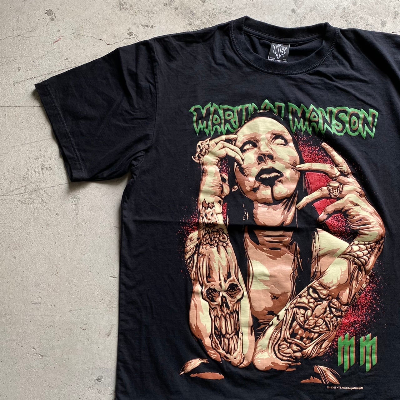 USA製 Marilyn Manson マリリンマンソン tee Tシャツ-