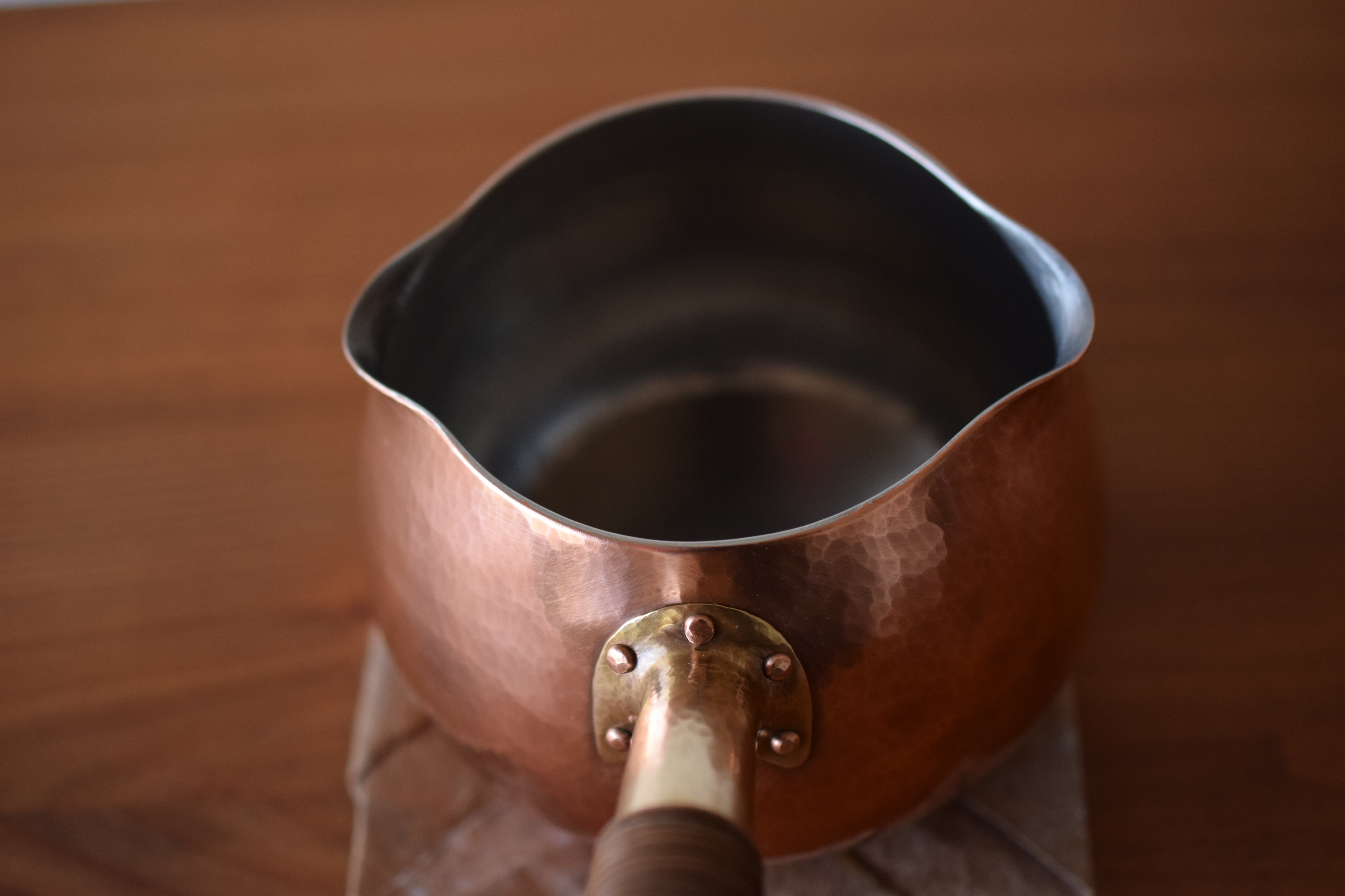 銅製ミルクパン (M) ※受注品 | yurisuke