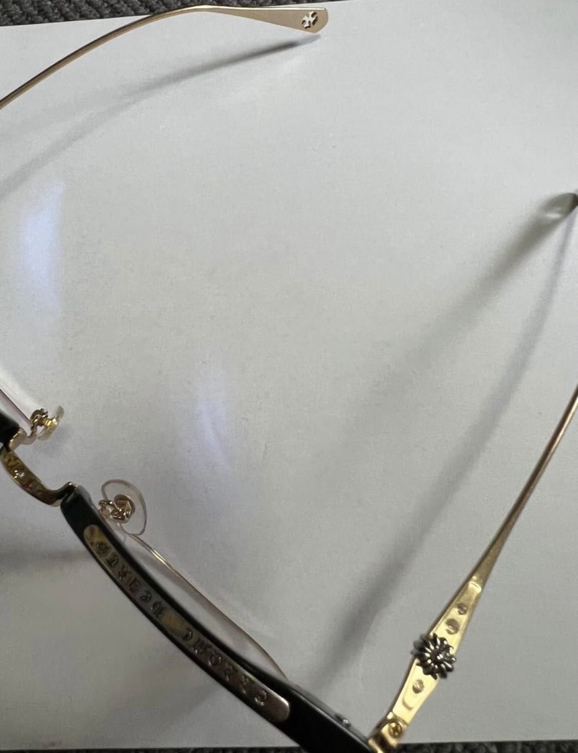 クロムハーツ眼鏡 楽天市場】クロムハーツ メガネフレーム 【ブロー タイプ】 伊達