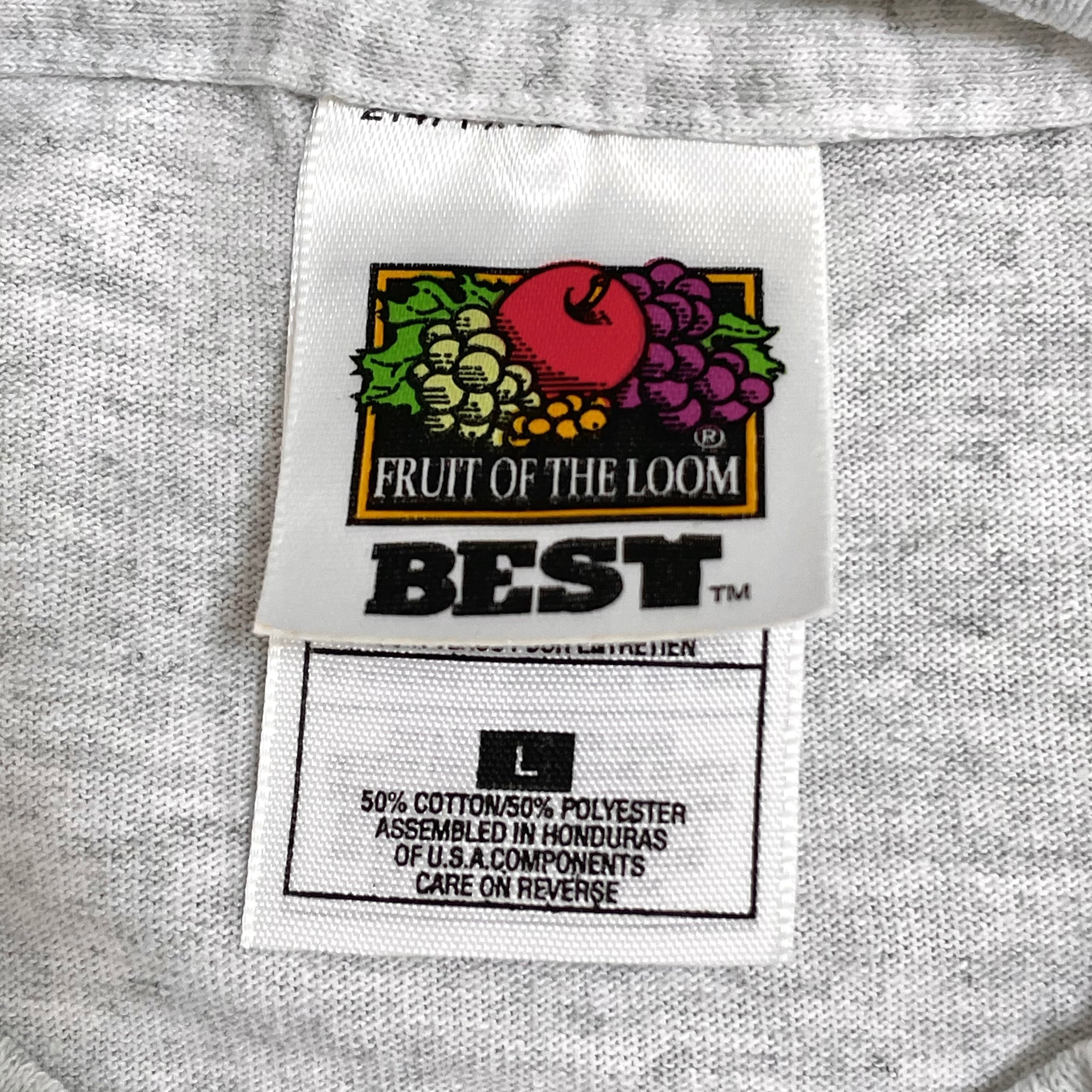 USA製 80s-90s FRUIT OF THE LOOM シングルステッチ