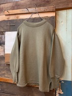 70's hungary army sweat shirt deadstock