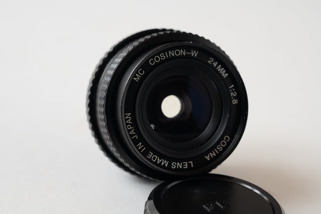 【美品】COSINA コシナ MF 24mm F2.8 MC MACRO 動作品