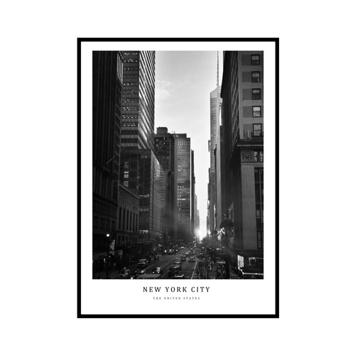 "NEW YORK CITY" US - POSTER [SD-000594] A4サイズ ポスター単品