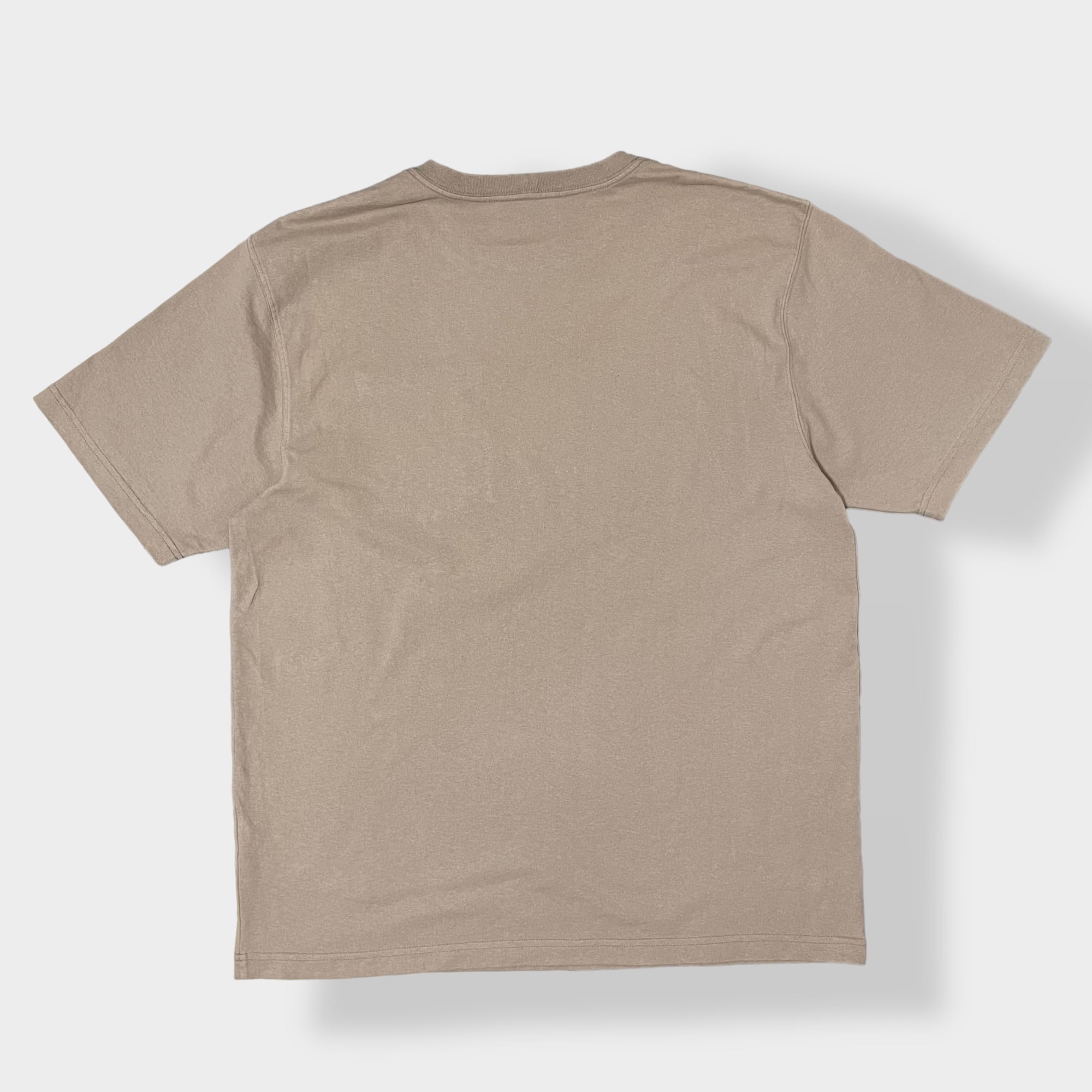 NIKE アーチロゴ 半袖 Tシャツ ベージュ系 Lサイズ