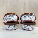 【リメイク鉢】アレンジ鉢 アウトレット平鉢 浅鉢6号 KEEP SMILINGシリーズ