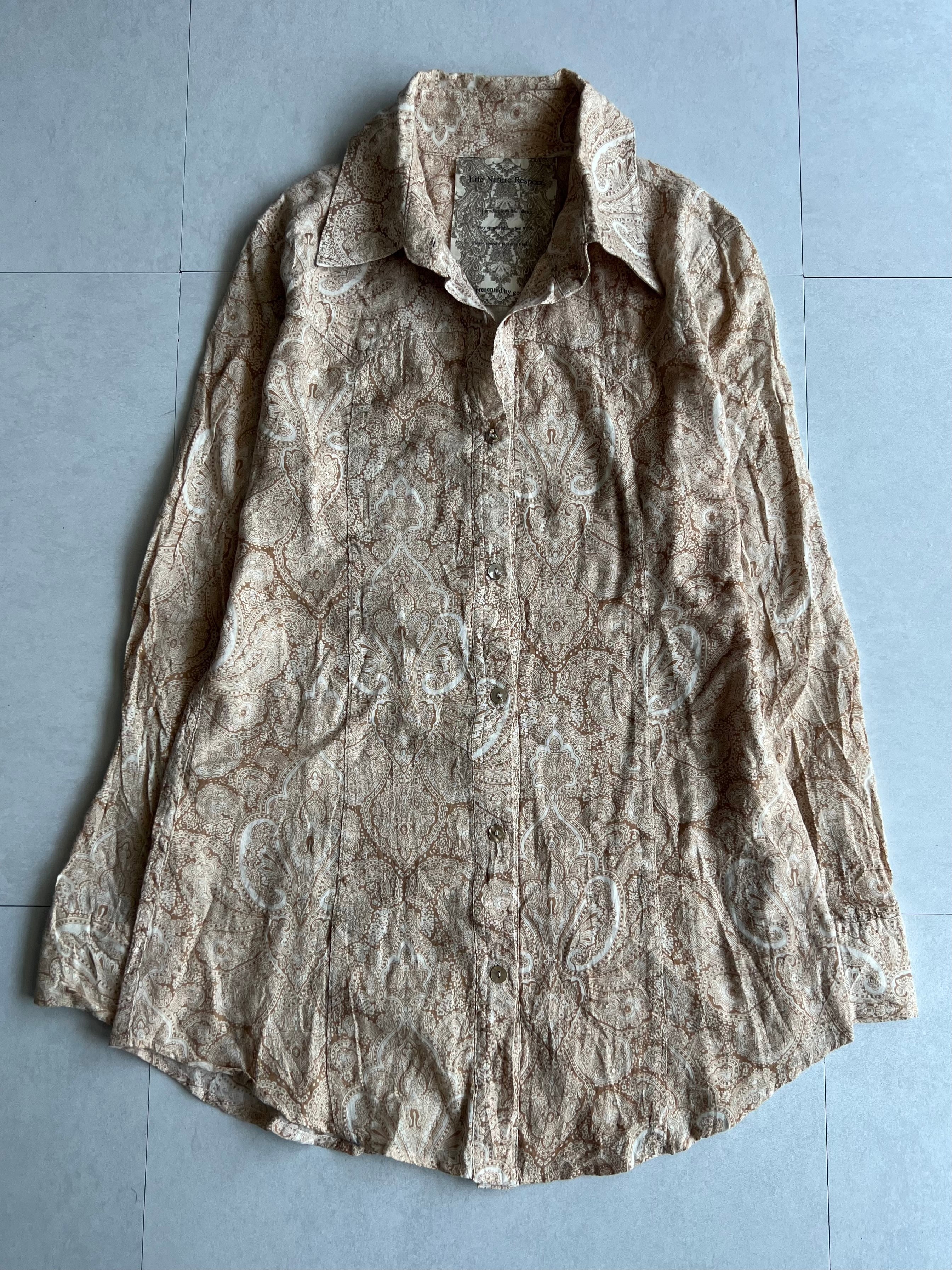 "goa"Ppaisley Shirts