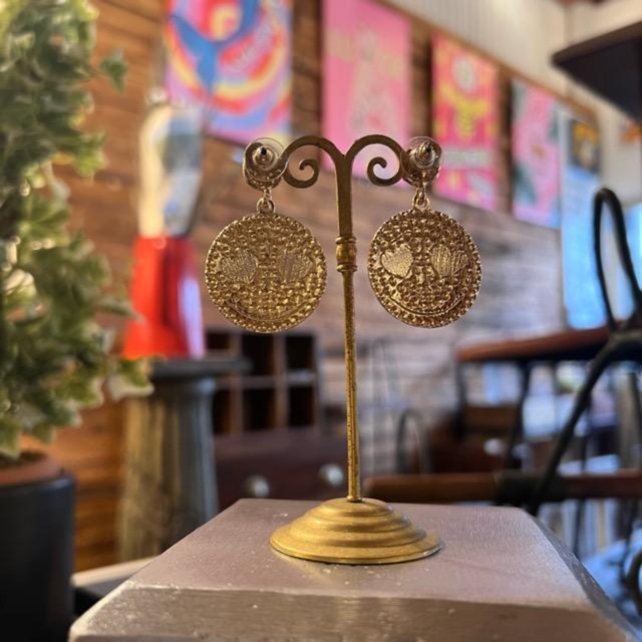 TOPANGA Jewelry　smileピアス　全2色　ピンク　ホワイト