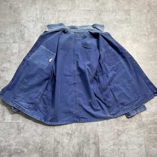 60s MONT ROUGE コットンツイル フレンチワークジャケット 詳細写真3