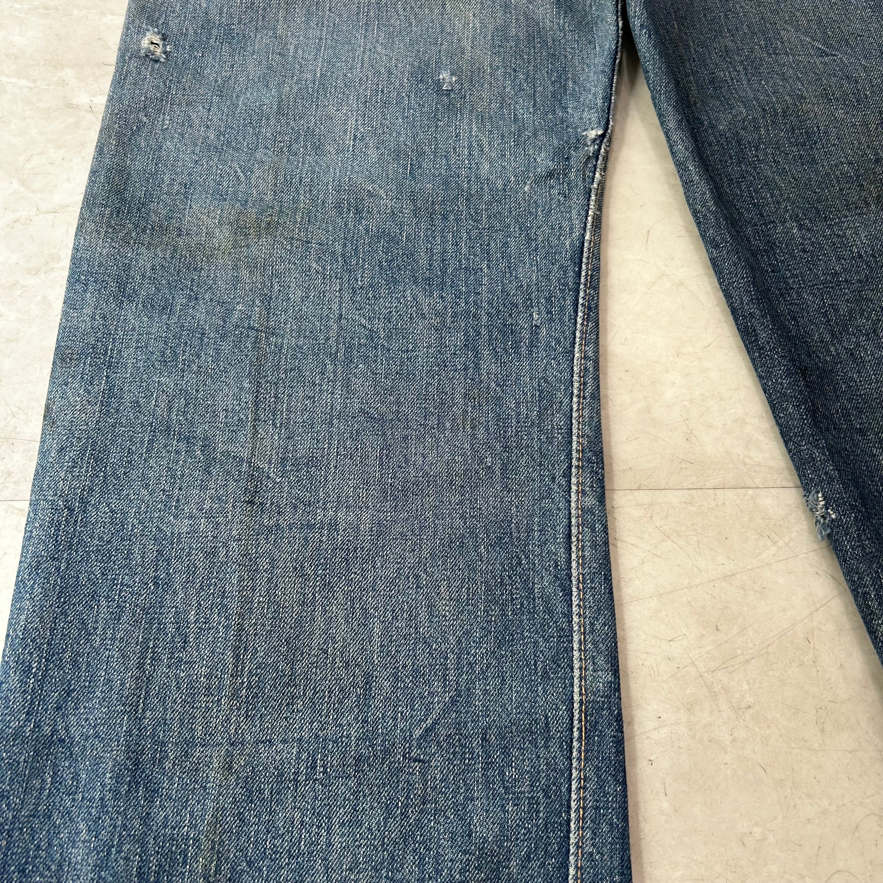 50s リーバイス 501xx 革パッチ期 Levi's◇50s/VT/501/XX/革パッチ期/実寸W30/デニム/IDG/オフセット