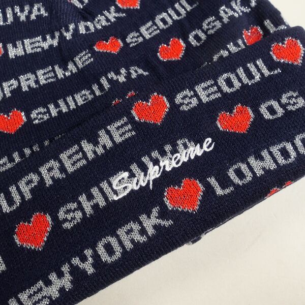 Size【フリー】 SUPREME シュプリーム 24AW Hearts Beanie Navy