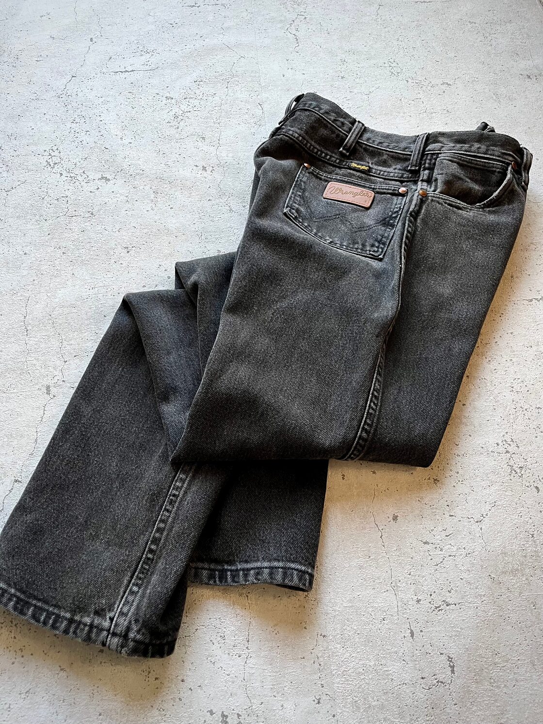 90s〜 MADE IN USA WRANGLER #936 BLACK JEANS OLD VINTAGE アメリカ製 