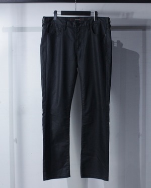 【Caka BLACK】“GUESS” Beautiful Silhouette Coating Pants