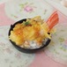 1/6ミニチュアフード[天丼] 食品サンプル ブライス アゾン ドールハウス 食玩