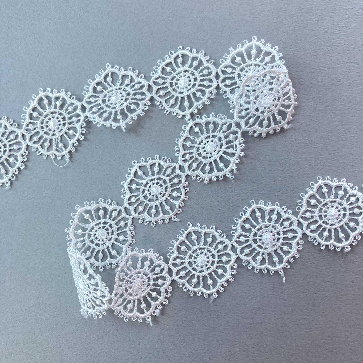 透かし蜘蛛の巣スカラップレース（50cm〜） | Dua-アクセサリーパーツ