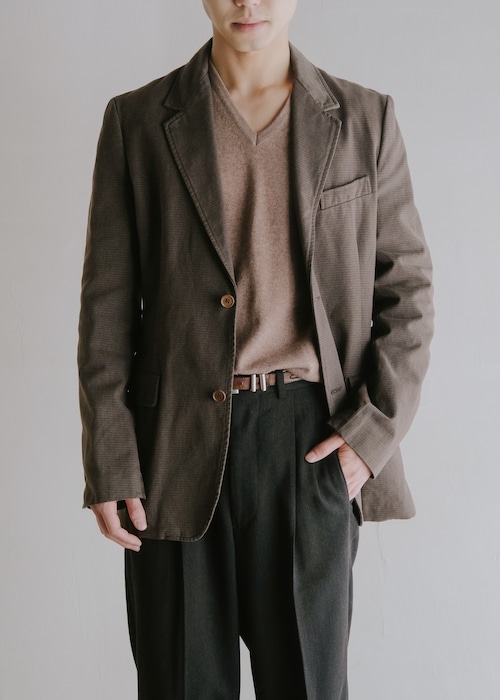 hussein chalayan 2B paneling tailored jacket