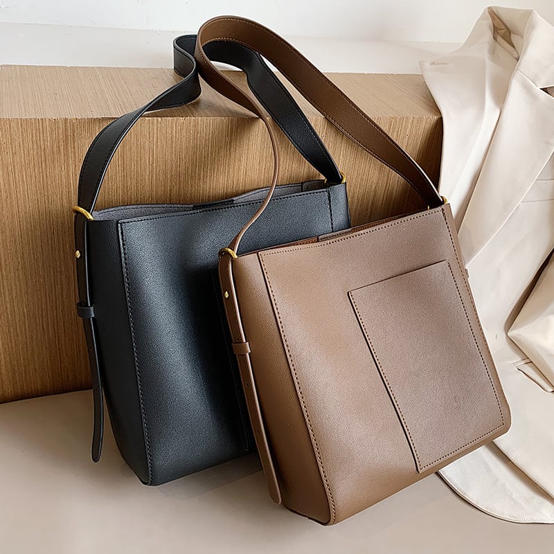 レトロレディースビッグバッグレディース2020新しい流行のファッション大容量ワンショルダーメッセンジャーバッグネットレッドワイルドバケットバッグ Tiancai_Wing_Bag65319097078