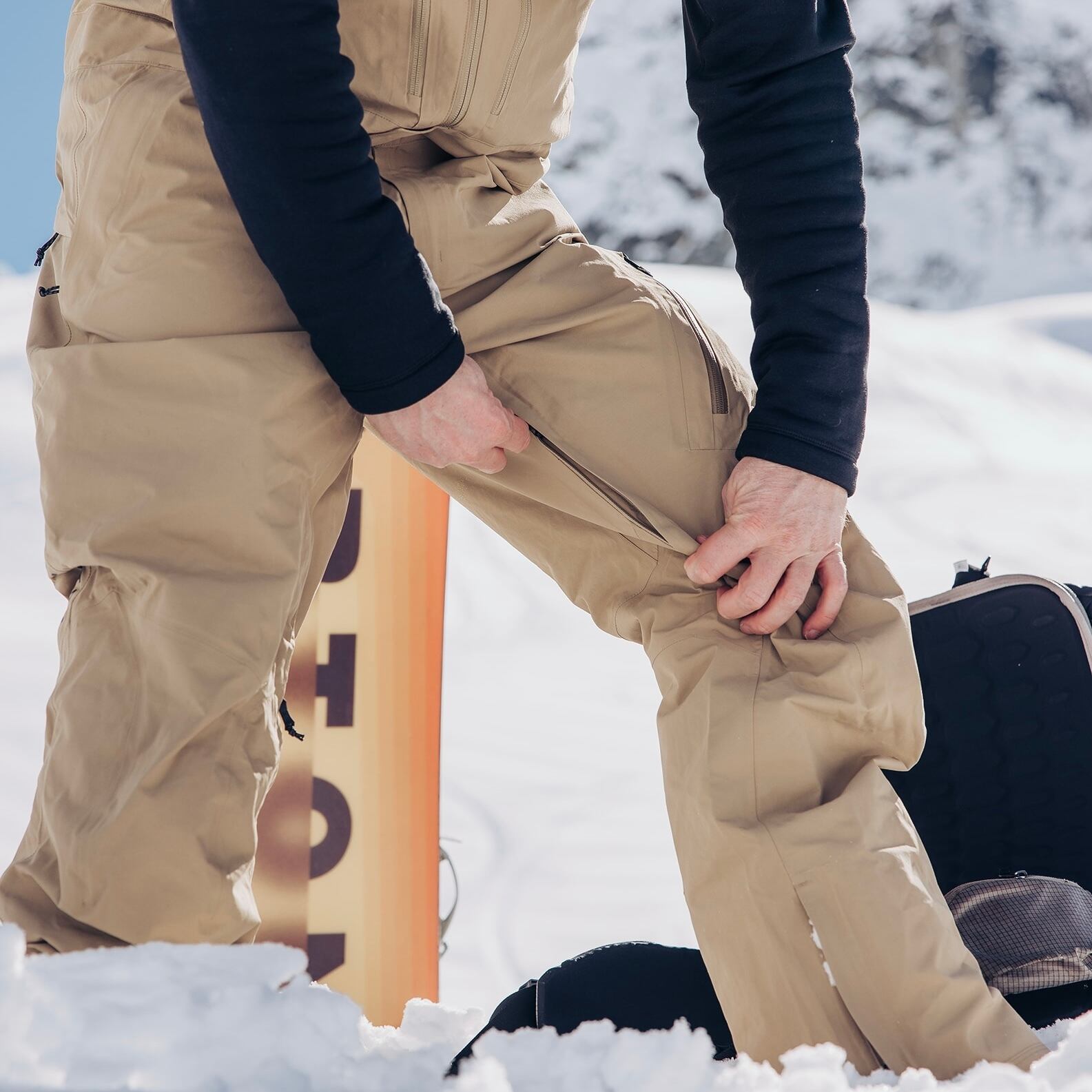 Burton ビブパンツ女性でも着れます - ワークパンツ/カーゴパンツ