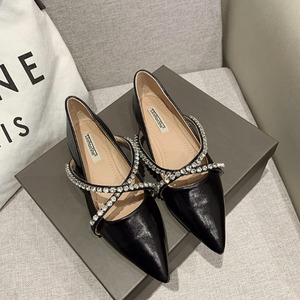 【送料無料】 フラットシューズ ポインテッドトゥ ぺたんこ ローヒール ラインストーン 疲れない 痛くない エレガント きれいめ こなれ感 春 夏 秋 デイリー デート 通勤 OL 女子会 黒 金 銀 ブラック ゴールド シルバー 上品 レディース 靴 20代 30代 40代 かわいい おしゃれ