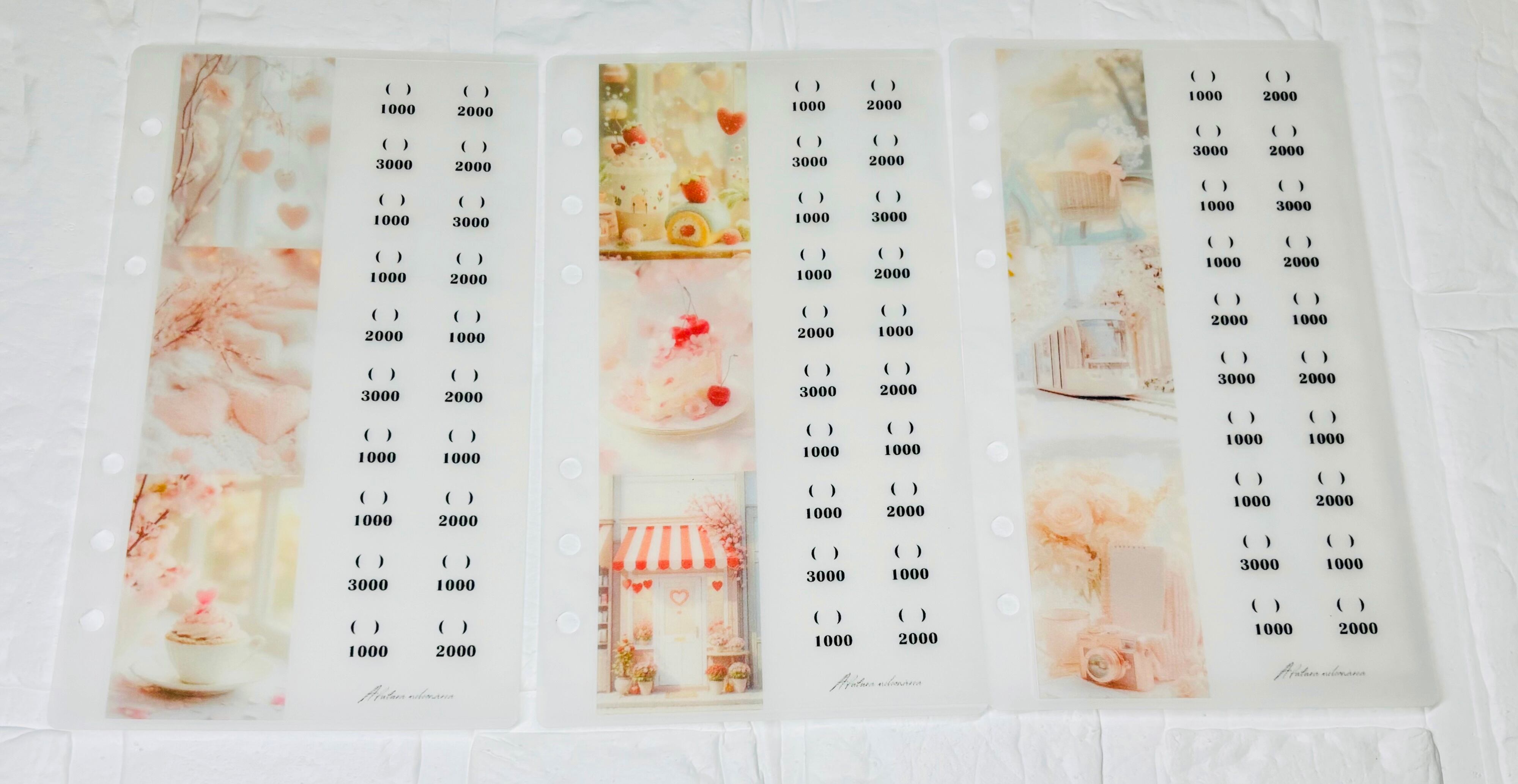 Lovely day saving - 6 pieces set | 未来の億万長者