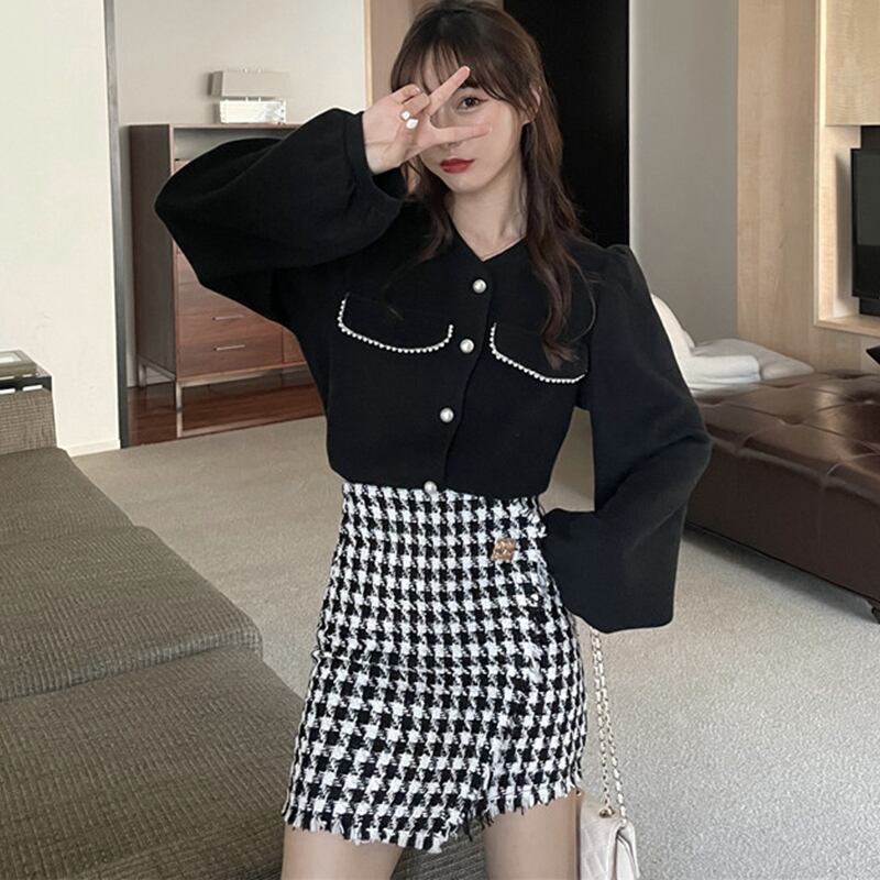 シャツ スプリングスタイルスタンダードVネックトップス ロング レトロ 春物 萌量不足48518562399