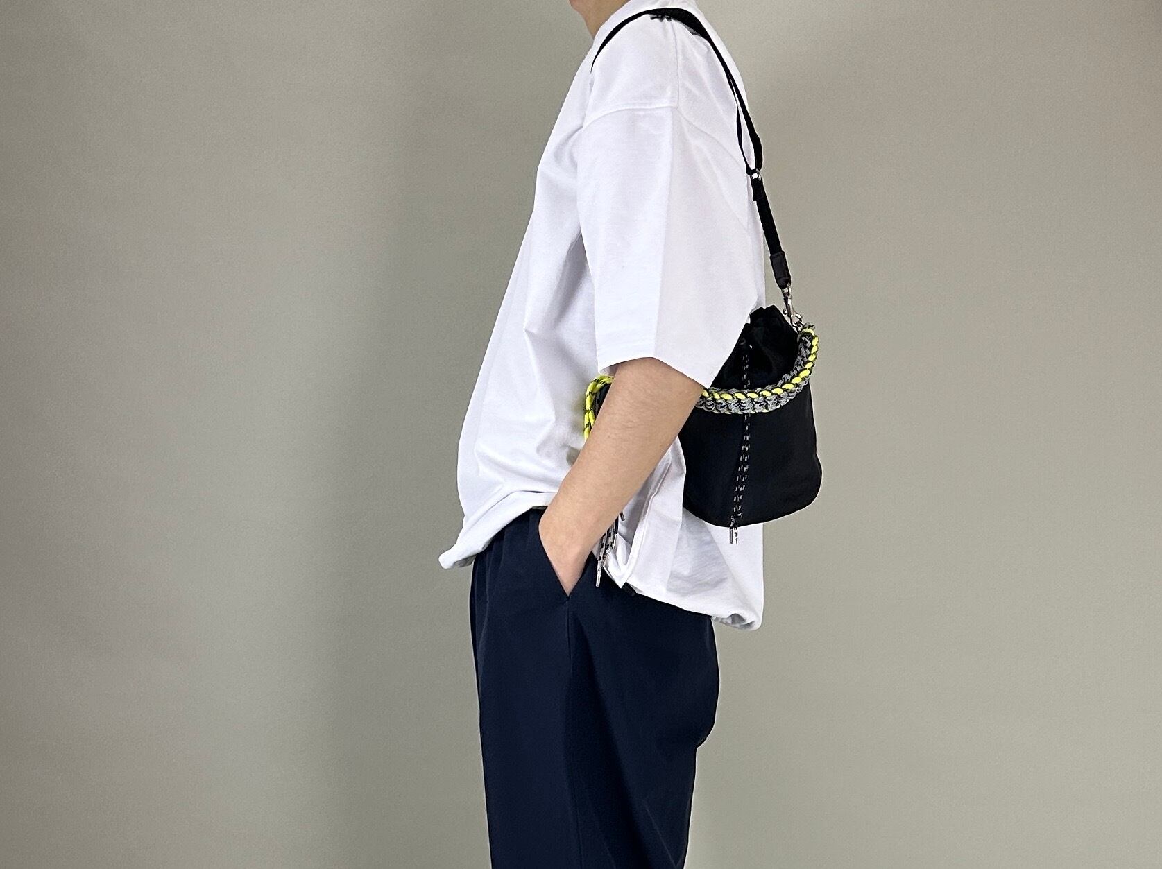 ✨新品✨】zattu ザッツ◎LUGUN(ルーガン)ナイロン巾着型バック