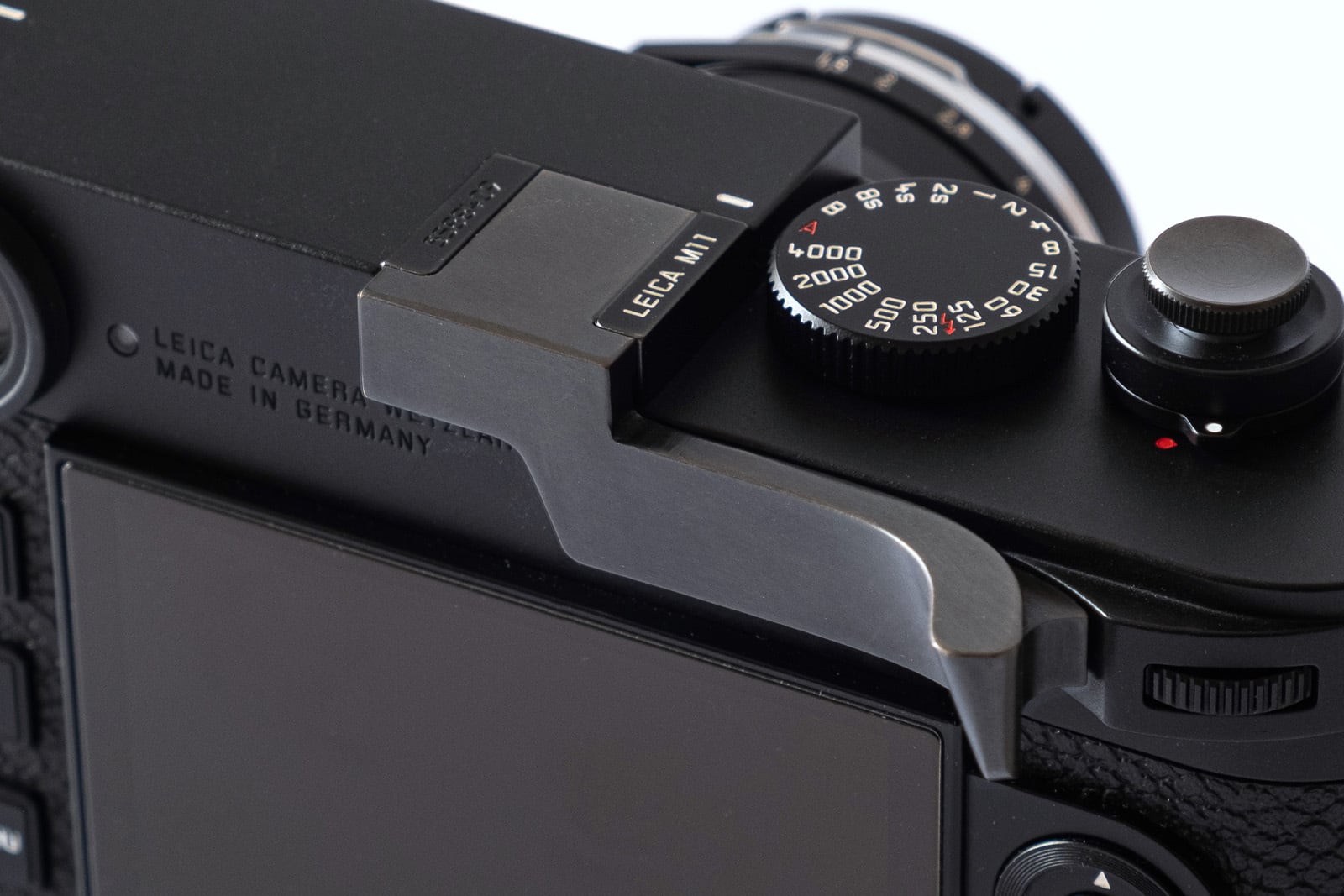 【純正品】Leica M10用サムレスト　ブラック サムレスト M ブラックペイント【 for Leica M10/11