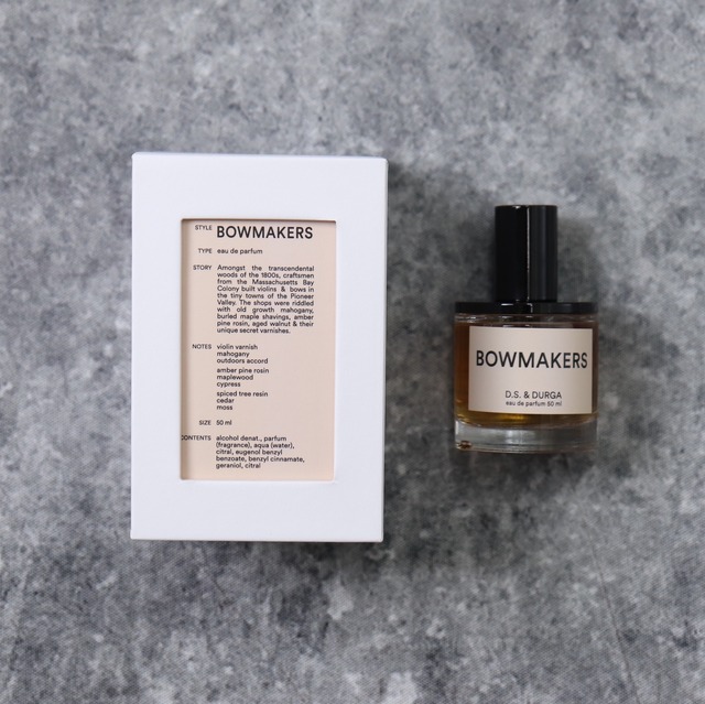 【D.S. & DURGA】PERFUME “BOWMAKERS”