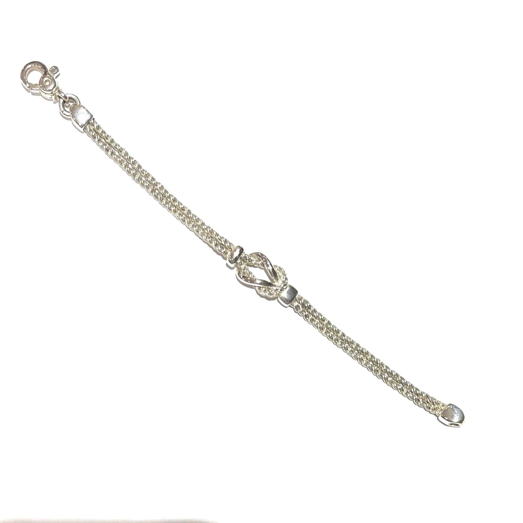 希少【TIFFANY&CO.】 2301 ティファニー アンドコーダブルロープ