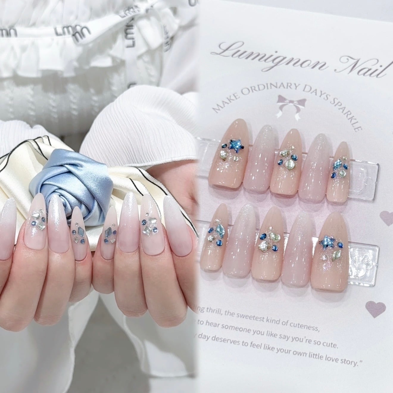 lumiaile_nailtip ドレスネイル15‪‪❤︎‬フルオーダー‪‪❤︎‬ LumignonNailTip