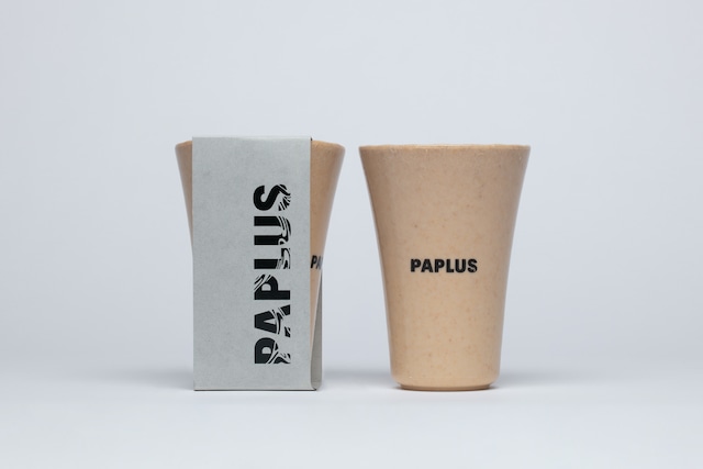PAPLUS プラスチックフリーカップ パプラスロゴ