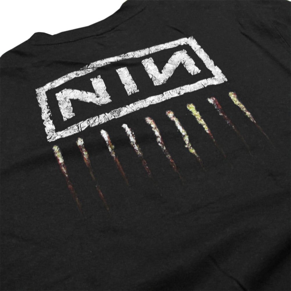 Minus★23aw ナインインチネイルズ　ダメージ　スウェット Minus☆23aw ナインインチネイルズ ダメージ スウェット - メルカリ