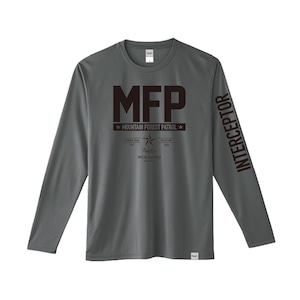 【在庫限りで販売終了】Dry Long Sleeve T-Shirt / MFP / Dark Gray