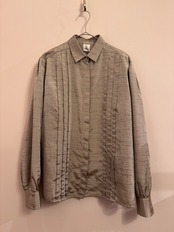 1980's FREYA W.germany ピンタックブラウス