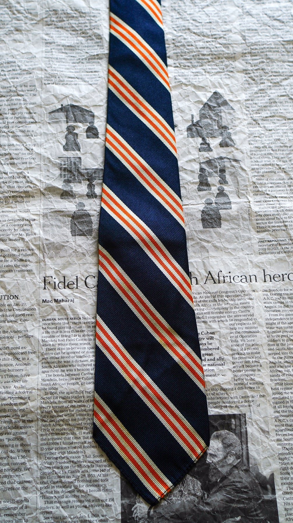 1960s】BROOKS BROTHERS ブルックスブラザーズ レップタイ 《黒タグ