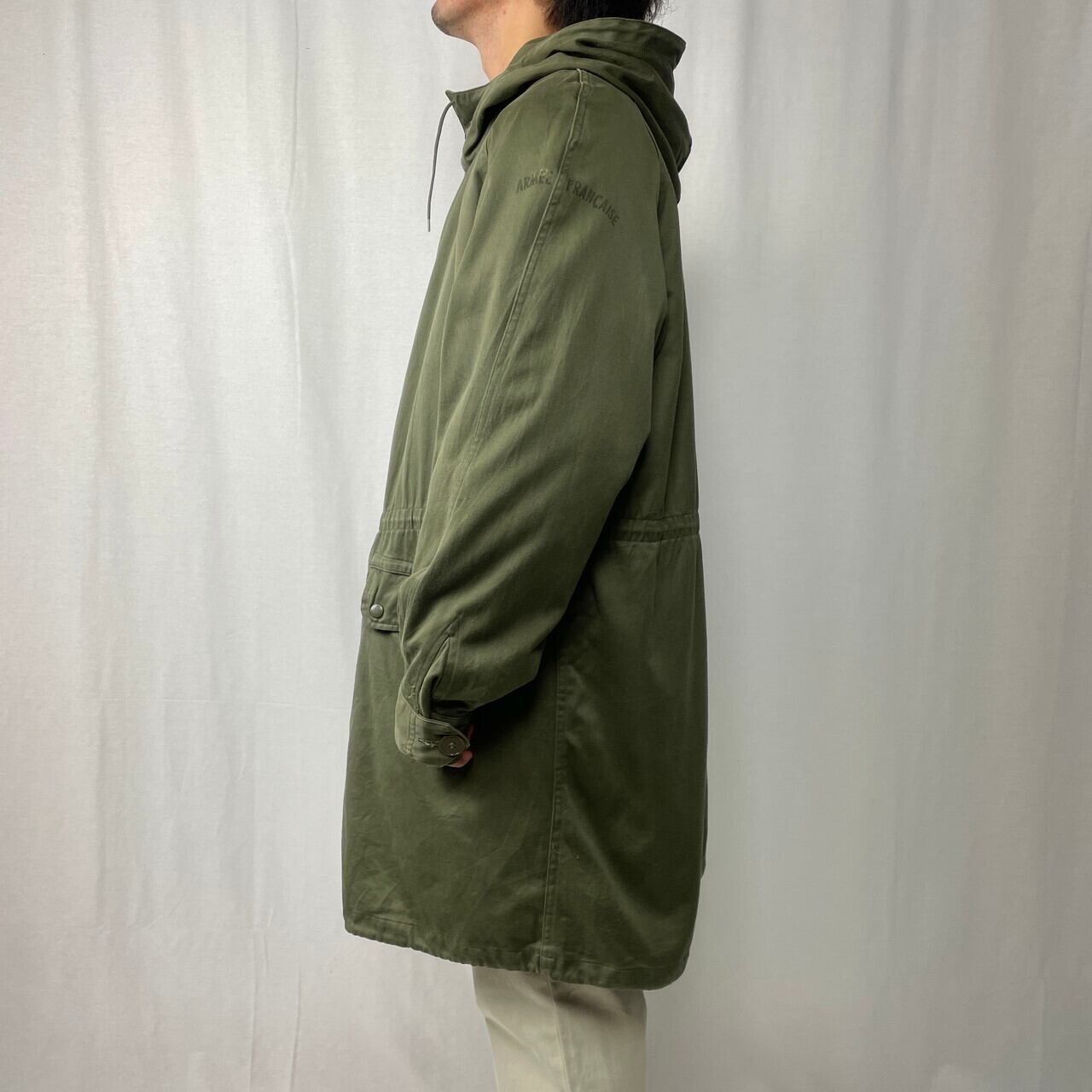 81年納品 80年代 フランス軍 M-64 モッズコート パーカー 81年納品 80年代 フランス軍 M-64 モッズコート パーカー