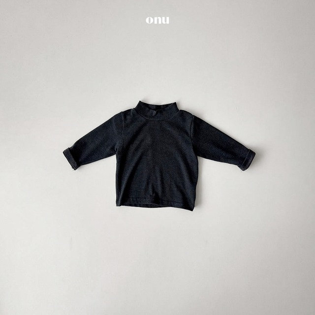 予約⌇ onu / Plain half turtleneck T (bebe)