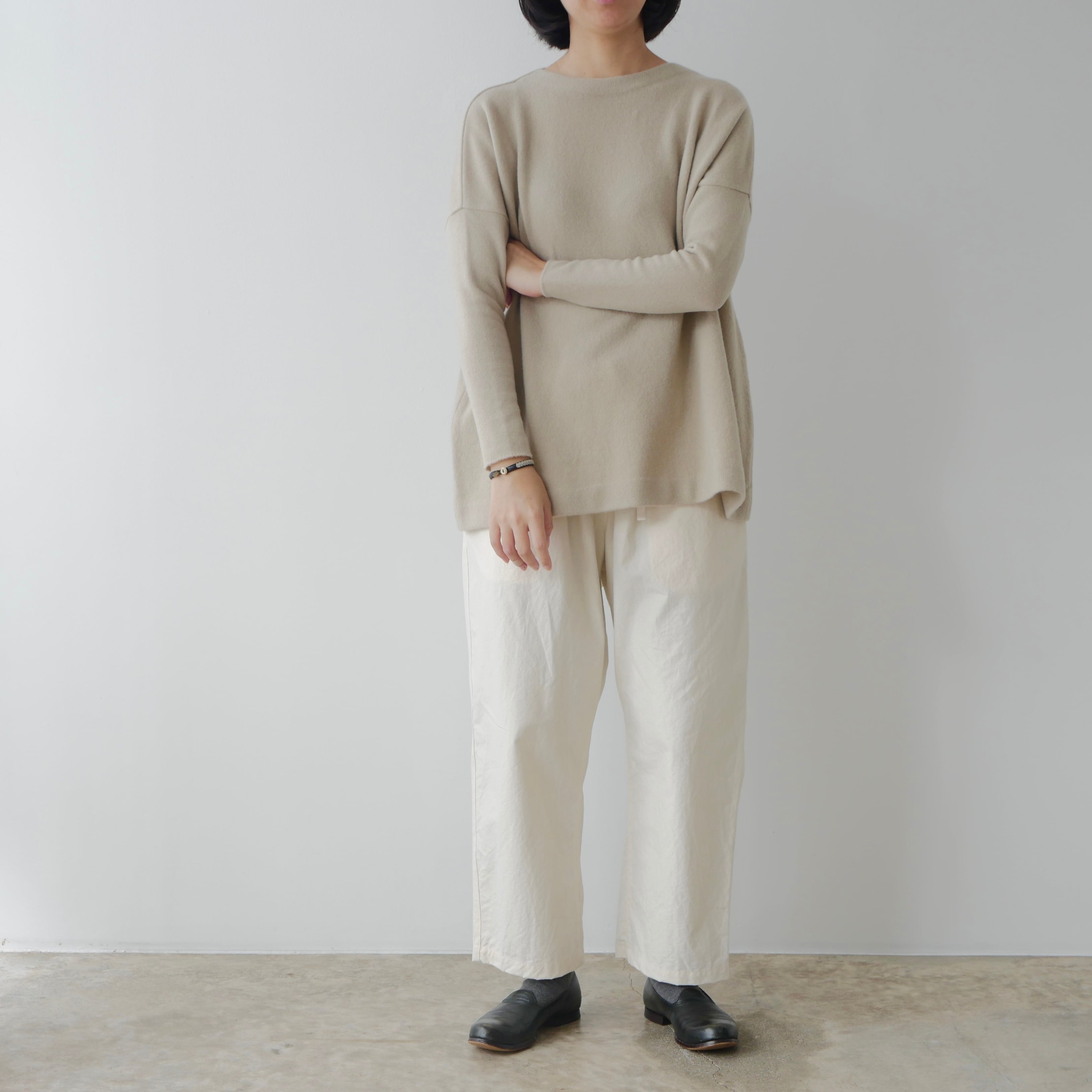 Yoli　ヨリ　wool wrap jacket ベージュ Yoli wool wrap jacket - マーマーなブックス アンド ソックス