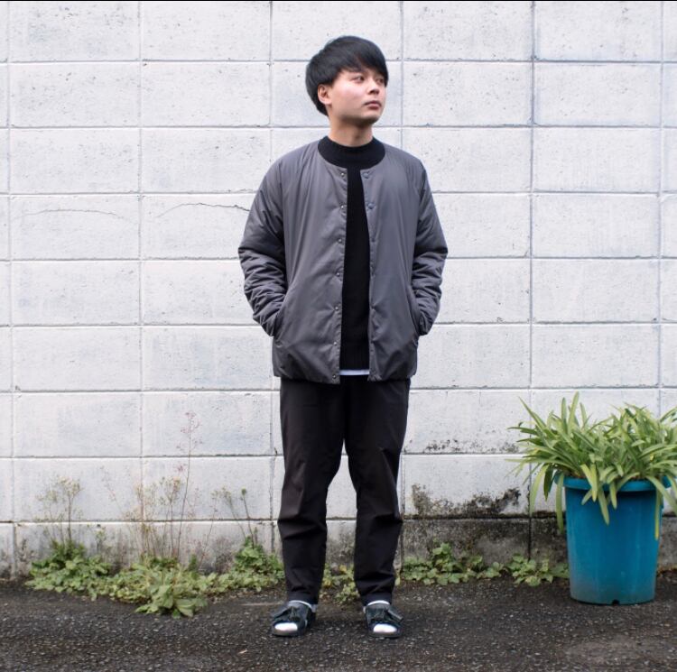 10YCのユーティリティジャケット　ブラック Utility Jacket