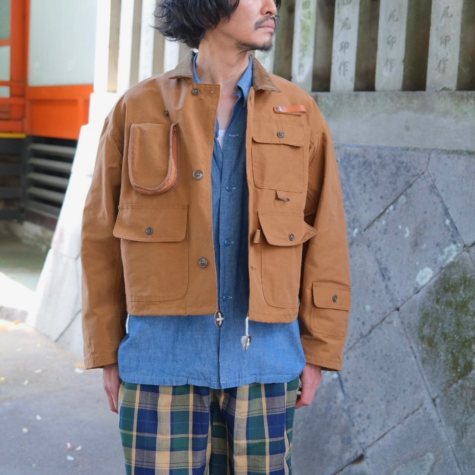 KENNETH FIELD フィッシングジャケット 短丈 KENNETH FIELD(ケネスフィールド) /限定TRAVEL FISHING JACKET Ⅱ