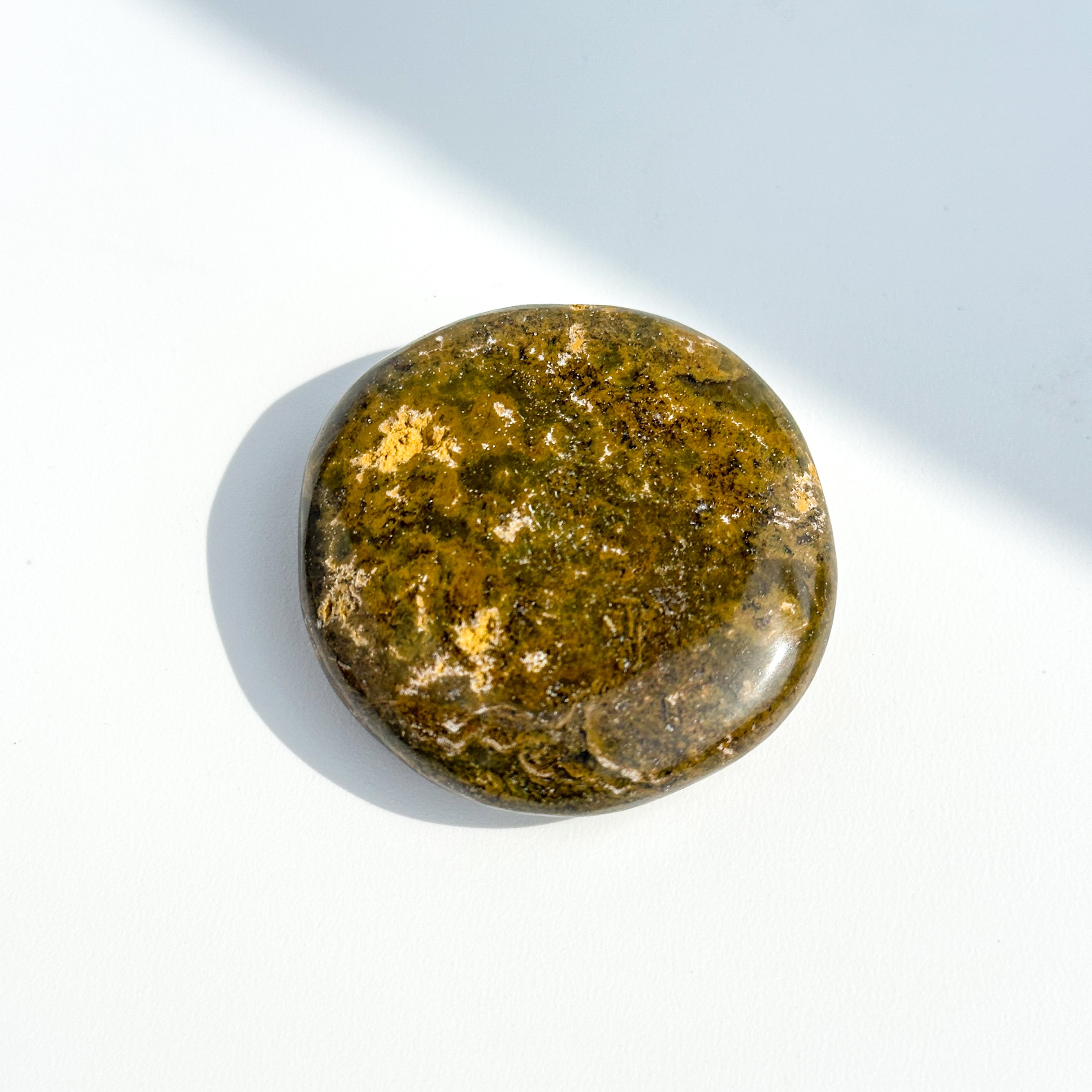 オーシャンジャスパー パームストーン61◇ Ocean Jasper ◇天然石