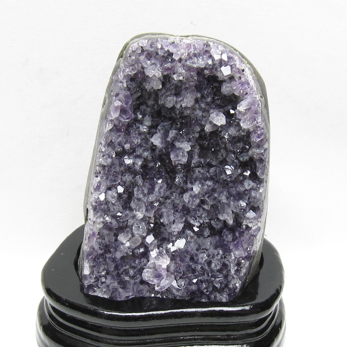 アメジスト クラスター ウルグアイ産 アメジスト 原石 amethyst 台座付属 一点物 182-8783