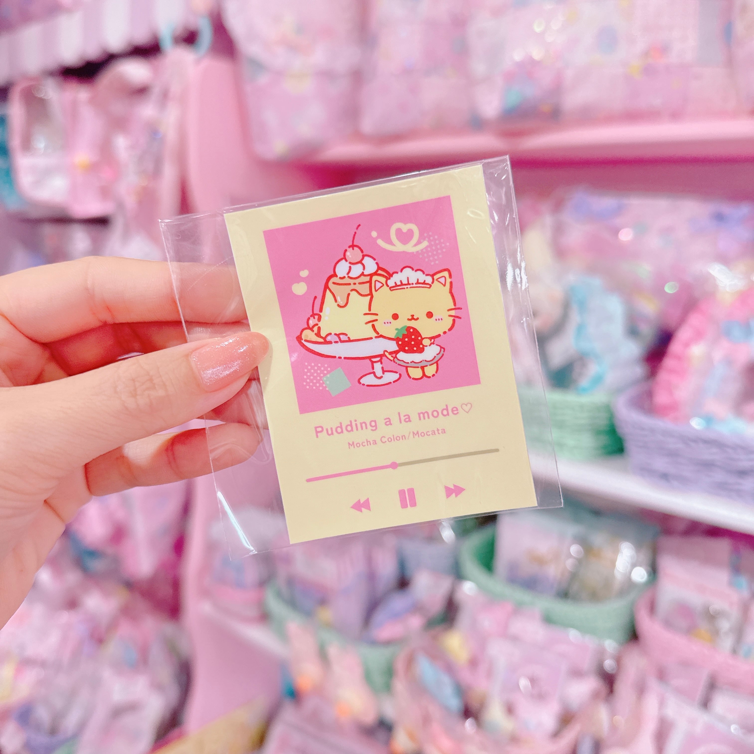 【G3】17-17ねこうさ喫茶ステッカー