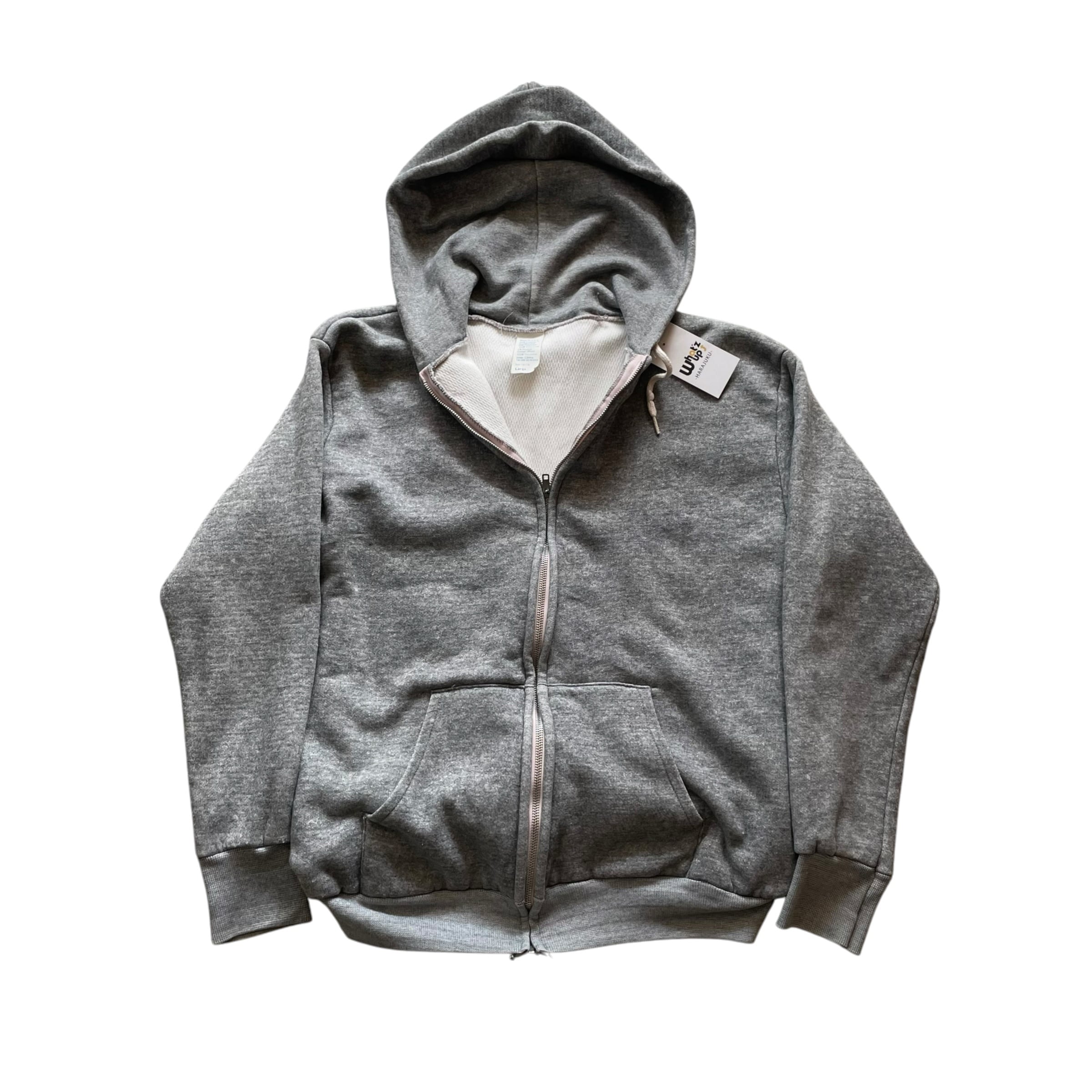 70s Unknown inner thermal zip up hoodie
