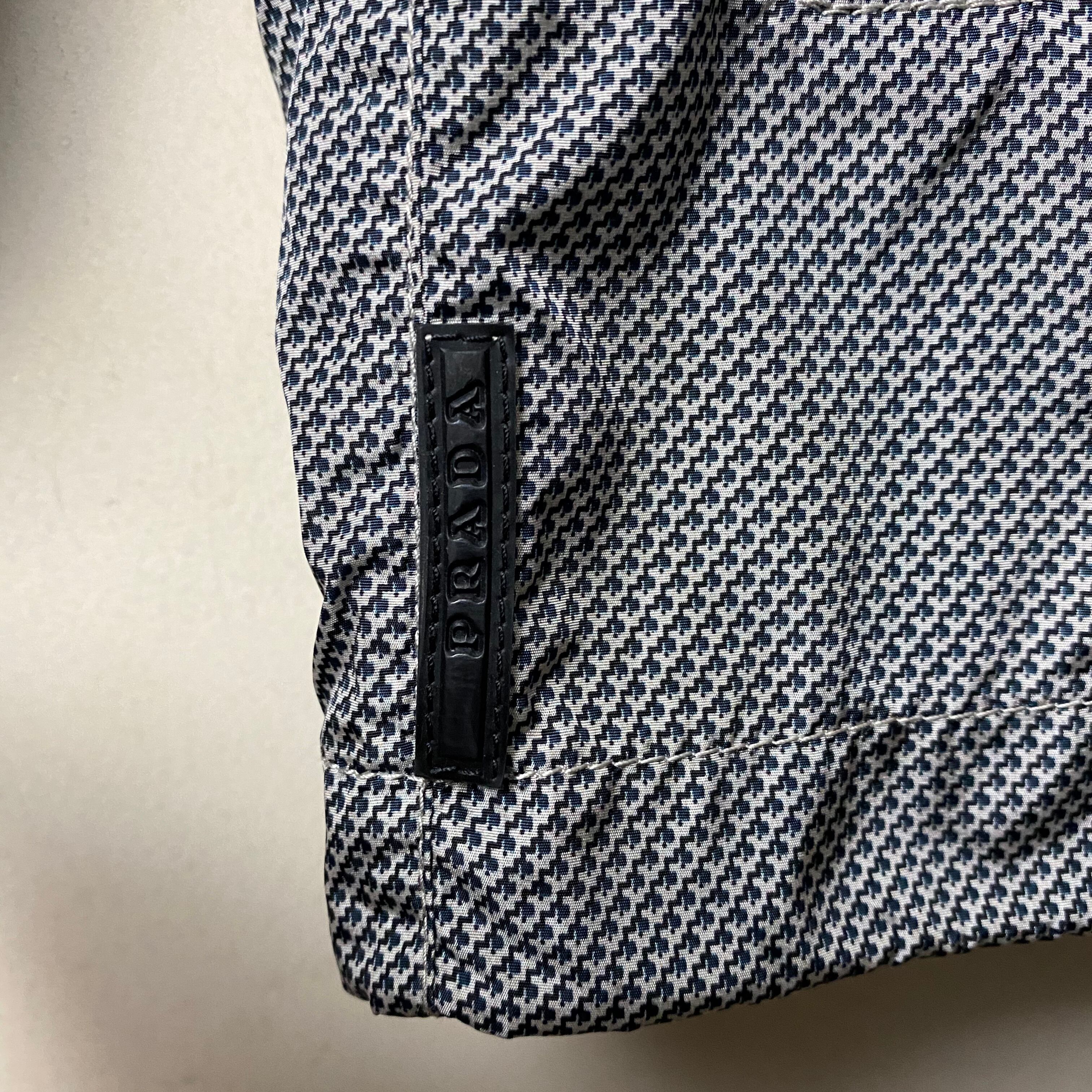 PRADA SPORT light-weight nylon hoodie | NOIR ONLINE