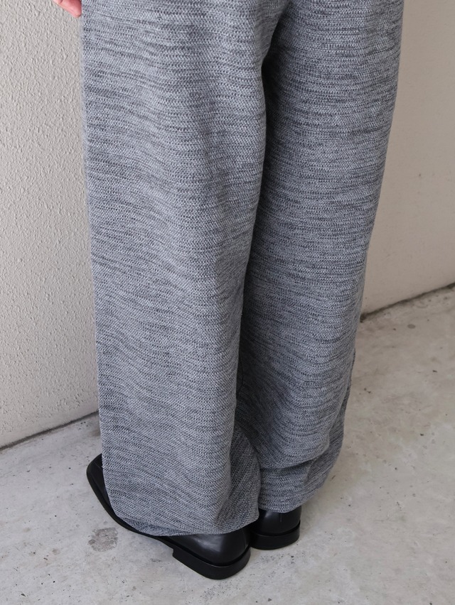 【ISA BOULDER】LANTERN TROUSERS/ash